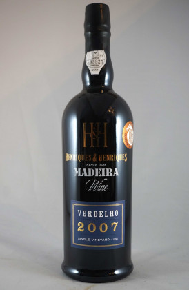 Henriques & Henriques "Verdelho Single Harvest" Madeira 750ml.